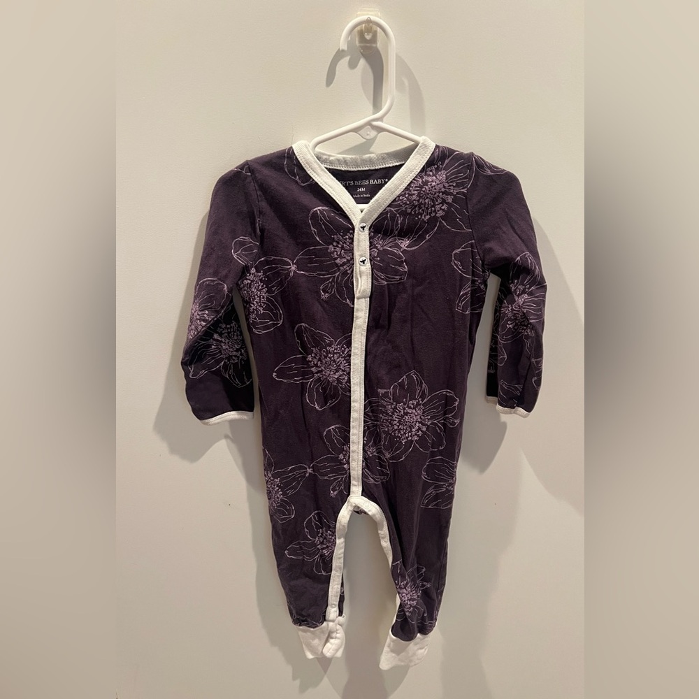 Burt’s Bees Baby Floral Pajama